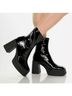 Free People Black Double Platform Boot in Black Size EU 38 - photo 2