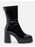Free People Black Double Platform Boot in Black Size EU 38 - photo 3