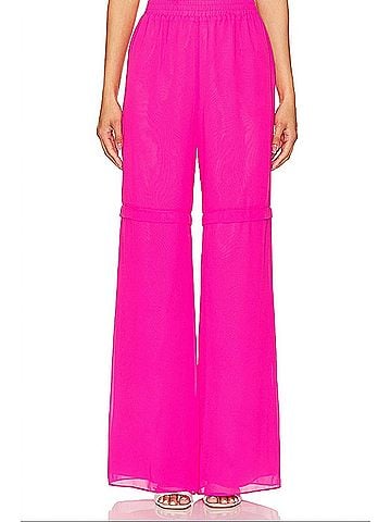 Amanda Uprichard Sarasota Pant in Pink (view 2)