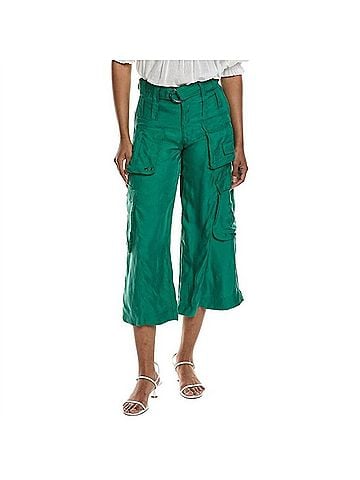 Johnny Was Hailey Cargo Pant in Shady Glade (view 2)