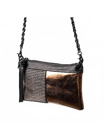 Daniella Lehavi Women's Malika Clutch Bag in Bronze (view 2)