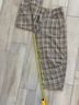 Free People Plaid Multi Color Casual Pants Size L - photo 6