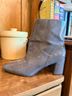 Naturalizer 100% Synthetic Solid Gray Ankle Boots Size 11 - photo 7