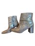 Naturalizer 100% Synthetic Solid Gray Ankle Boots Size 11 - photo 1