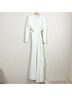 A.L.C. 96% Viscose 4% Elastane 100% Polyester Solid White Cocktail Dress Size 2 - photo 4