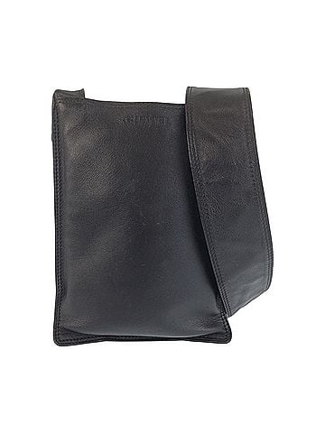 Chanel CHANEL Vintage Black Leather Shoulder Bag/Pouch with Gold Hardware for Women (view 1)