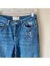 Free People 100% Cotton Solid Blue Jeans Size 26 - photo 4