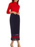 Hunter Bell Solid Blue Wool Skirt Size 2 - photo 1