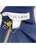 Shona Joy 100% Polyester Solid Blue Cocktail Dress Size 4 - photo 8