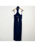 Shona Joy 100% Polyester Solid Blue Cocktail Dress Size 4 - photo 4