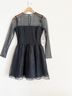 Saylor 100% Nylon 97% Recycled Polyester 3% Spandex Solid Black Cocktail Dress Size XS - photo 3