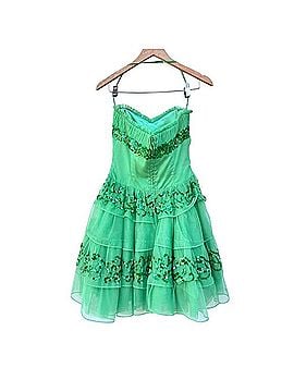 strapless open back dress Garden Party Goals Floral Corset A-Line Midi Dress main image 0