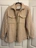 Pistola Houndstooth Tan Brown Jacket Size S - photo 3