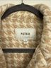 Pistola Houndstooth Tan Brown Jacket Size S - photo 4