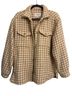 Pistola Houndstooth Tan Brown Jacket Size S - photo 1