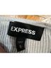 Express Gray Long Sleeve Top Size M - photo 3