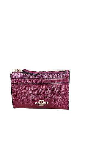 Coach Mini Skinny ID Leather Card Holder (view 1)