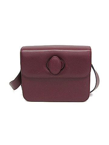 Cartier Cartier Must Women's Leather Shoulder Bag Bordeaux (view 1)