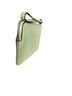 Coach 100% Leather Solid Green Silver Wallet One size - photo 6