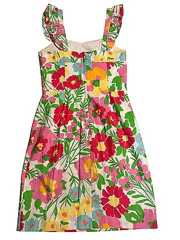 Lilly Pulitzer Sarafina Big Garden By The Sea Floral Shift Casual Dress (view 2)