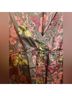 DKNY 100% Polyester Floral Gray Pink Blouse Size S (petite) - photo 5