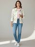 Alfred Dunner Floral Multi Color Jacket Size 14 (petite) - photo 5