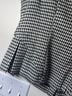 Maeve Houndstooth Black White Green Brown Sleeveless Blouse Size M - photo 7