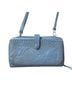 The Sak Solid Blue Leather Clutch One size - photo 1