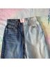REVICE 100% Cotton Color Block Blue Jeans Size 26 - photo 5