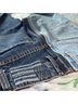 REVICE 100% Cotton Color Block Blue Jeans Size 26 - photo 4
