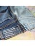 REVICE 100% Cotton Color Block Blue Jeans Size 26 - photo 7