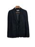 Veronica Beard 50% Rayon 32% Nylon 18% Cotton 52% Cotton 48% Polyester 100% Polyester Solid Black Blazer Size 2 - photo 1