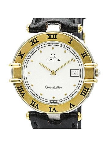Omega OMEGA Constellation Date 18K Gold Steel Mens Watch 196.0360 Polished (view 1)
