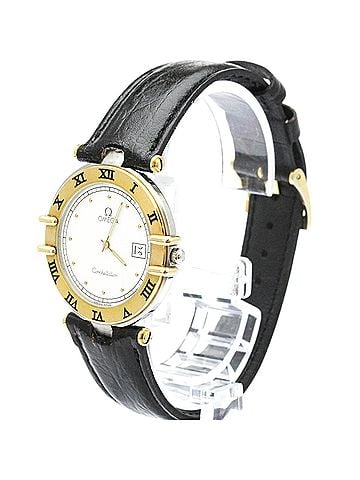 Omega OMEGA Constellation Date 18K Gold Steel Mens Watch 196.0360 Polished (view 2)