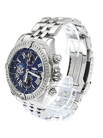 Breitling BREITLING Chronomat Evolution Blue Impulse Mens Watch A13356 Polished (view 2)