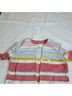 J. McLaughlin 70% Cotton 17% Polyester 7% Viscose 6% Other 100% Cotton Stripes Red Ivory Jacket Size M - photo 6