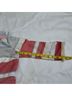 J. McLaughlin 70% Cotton 17% Polyester 7% Viscose 6% Other 100% Cotton Stripes Red Ivory Jacket Size M - photo 8