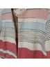 J. McLaughlin 70% Cotton 17% Polyester 7% Viscose 6% Other 100% Cotton Stripes Red Ivory Jacket Size M - photo 5