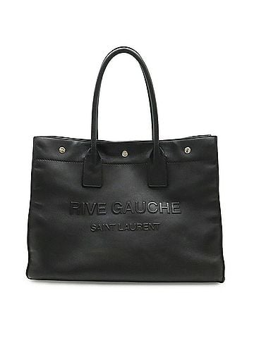Yves Saint Laurent SAINT LAURENT PARIS YSL Yves Saint Laurent Rive Gauche Tote Bag Shoulder Leather Black 686266 (view 2)