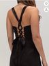 Lulus Jacquard Black Casual Dress Size M - photo 9