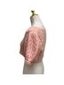 For Love & Lemons Solid Pink Pullover Sweater Size XXS - photo 3