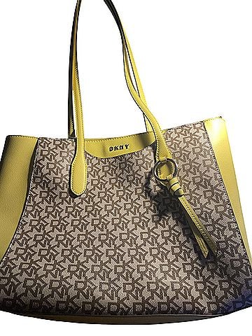 DKNY shoulder bag large  Leather Tote (view 1)