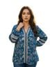 Sundance Floral Blue Multi Color Blouse Size XL - photo 1