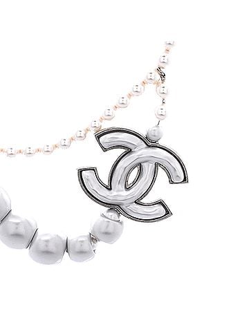 Chanel CC Graduated Pearls Belt Faux Pearls (view 2)