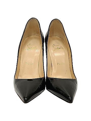 Christian Louboutin Christian Louboutin So Kate Pumps in Black Patent Leather (view 2)