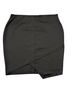 Bisou Bisou Solid Black Formal Skirt Size 1X - photo 1