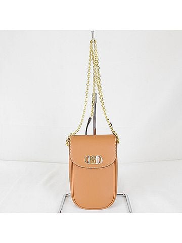 MCM MCM (MCM) Shoulder Bag, Leather, Orange, Women's (view 1)