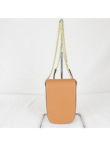 MCM MCM (MCM) Shoulder Bag, Leather, Orange, Women's (view 2)
