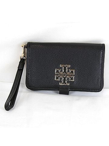 Tory Burch Tory Burch Multi-Case Phone Wallet Long Leather Black Women's (view 1)
