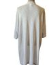 Chicco Solid White Gray Casual Sweaters Size M - photo 2